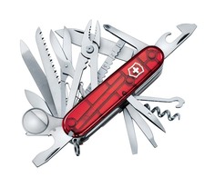 Мультитул Victorinox SwissChamp 1.6795.T 91 мм красный, 33 функции