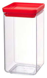 Контейнер пищевой Brabantia Tasty Colors 290022 Прозрачный, красный