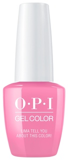 Гель-лак для ногтей O.P.I GelColor Lima Tell You About This Color 15 мл OPI