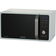 Микроволновая печь с грилем Samsung MG23F301TQW black/white