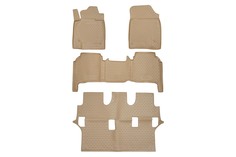 Коврики в салон TOYOTA Land Cruiser 200 11/2007-2012 4 шт. (полиуретан, бежевые) Element