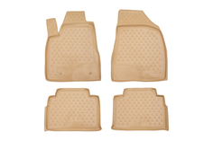 Коврики в салон LEXUS RX350 2003-2009, 4 шт. (полиуретан, бежевые) Element