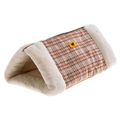 Домик для кошек Ferplast Igloo Cuscino, коричневый, 86x54x6см