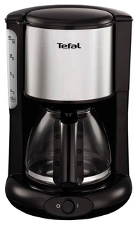 Кофеварка капельного типа Tefal Confidence CM3618 Silver/Black