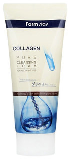 Пенка для умывания FarmStay Collagen Pure Cleansing 180 мл