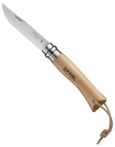 Туристический нож Opinel 001372 №7 Tradition Bushwhacker Natural