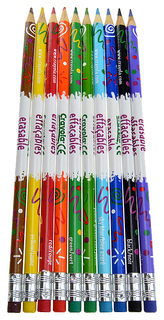 Цветные карандаши с корректорами Crayola 10 шт