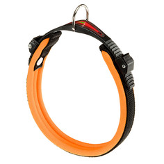 Ошейник Ferplast ERGOCOMFORT FLUO С для собак (34-42 см х 1,5 см,, Оранжевый)