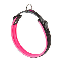 Ошейник Ferplast ERGOCOMFORT FLUO С для собак (43-51 см х 2,5 см, Розовый)