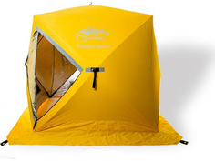 Палатка Tramp IceFisher Thermo трехместная желтая