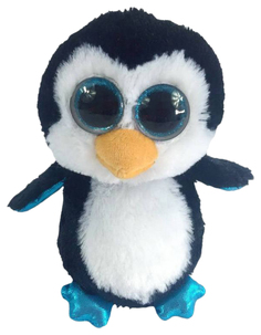 Мягкая игрушка ABtoys Пингвин черный 15 см
