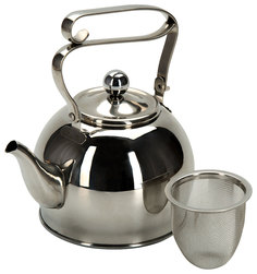 Заварочный чайник Regent Inox 94-1509 Серебристый