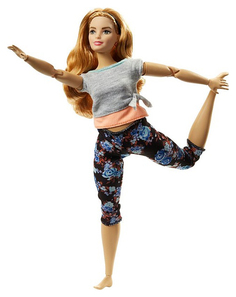 Кукла Mattel Barbie FTG84 Безграничные движения Шатенка