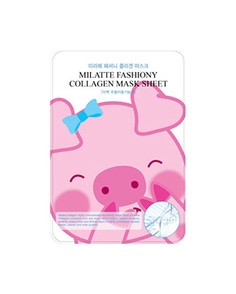 Маска Milatte с коллагеном тканевая для лица 21 г