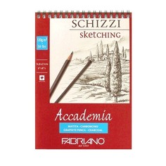 Fabriano Альбом на спирали для зарисовок FABRIANO Accademia, 120г/м2, 14.8x21см, 50 листов