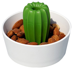 Миска Qualy Cacnuts FD001A6H Белый, зеленый