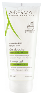 Гель для душа A-Derma Hydra-protecteur gel douche 200 мл