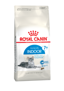 Сухой корм для кошек ROYAL CANIN Home Life Indoor 7+, для домашних старше 7 лет, 0,4кг