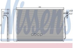 Радиатор кондиционера Nissens 940045