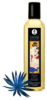 Массажное масло Shunga Seduction Midnight Flower с ароматом ночных цветов 250 мл