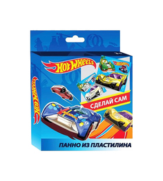 Набор для лепки из пластилина Centrum Панно из пластилина Hot Wheels 10 цветов