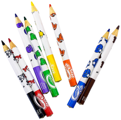 Цветные карандаши Crayola толстые