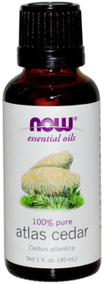 Эфирное масло атласского кедра, Now Foods 30 мл