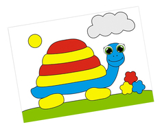 Мозаика с прозрачным полем животные 100 дет Stellar Р71488 Стеллар