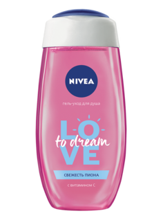 Гель для душа Nivea Свежесть пиона 250 мл