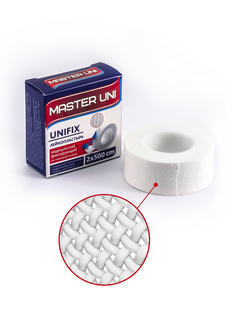 Пластырь Master Uni Unifix фиксирующий на тканевой основе 2 х 500 см