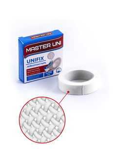 Пластырь Master Uni Unifix фиксирующий на тканевой основе 1 х 500 см