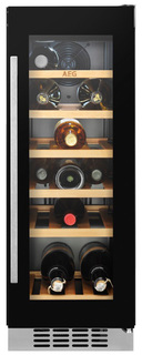 Встраиваемый винный шкаф AEG SWB63001DG Black
