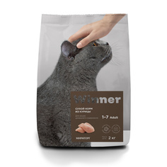 Сухой корм для кошек Winner, для домашних, курица, 2 кг