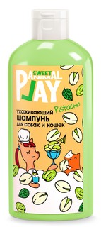 Шампунь для кошек и собак Animal Play SWEET Фисташковый сорбет, ухаживаюший, 300 мл