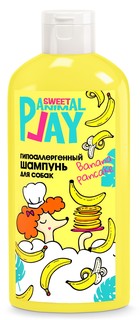 Шампунь для собак Animal Play SWEET Банановый панкейк, гипоаллергенный, 300 мл