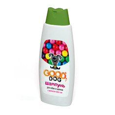 Шампунь для собак и щенков GOOD DOG универсальный, с ароматом Bubble Gum, 250 мл