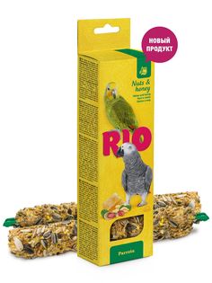 Лакомство для попугаев RIO Палочки с орехами и медом 2 х 90 гр., 0,18 кг