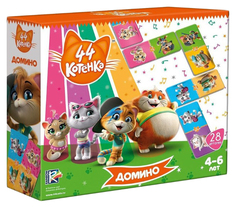 Игра настольная 44 Котёнка Домино Vladi Toys