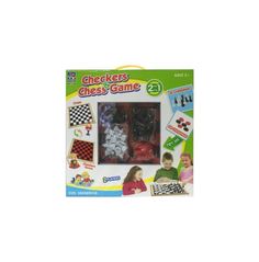 Игра настольная 2 в 1 "Шахматы, шашки", арт. 7100 Наша Игрушка