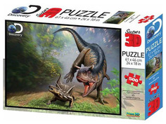 Пазл Prime 3D динозавр 500 деталей