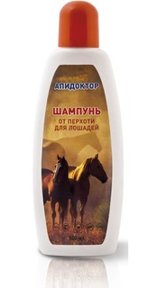 Шампунь для лошадей Pchelodar от перхоти Концентрат против перхоти, ланолин, 500 мл Пчелодар