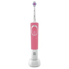 Зубная щетка электрическая Braun Oral-B Vitality 3D White D100.413.1 Pink