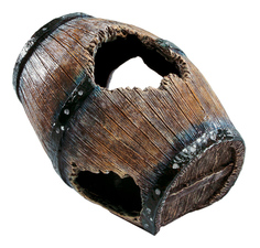 Декорация для аквариума Ferplast BLU 9190 Бочка, полиэфирная смола, 16,5х13х13 см