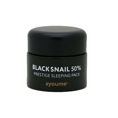 Ночная маска для лица Ayoume Black Snail Prestige Sleeping Pack, 50 мл