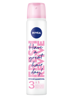 Шампунь сухой Nivea "3 в 1", 200 мл