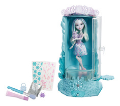 Игровой набор Ever After High Блестящий вихрь из серии Заколдованная зима и Кукла