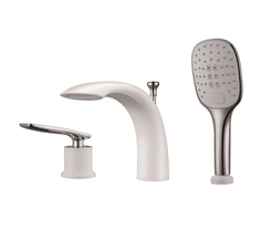 Смеситель для ванны на борт Timo 4010/00-16Y chrome white