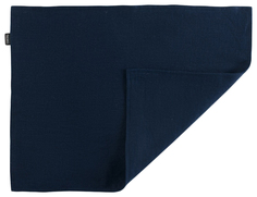 Двухсторонняя салфетка под приборы из умягченного льна темно-синего цвета Essential 35х45 Tkano