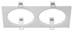 Рамка Lightstar для встраиваемых светильников Intero 111 Double Quadro 217826 Белый