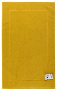 Коврик для ванной горчичного цвета Essential 50х80 Tkano